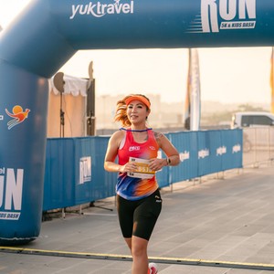 Race photo from YUK TRAVEL RUN