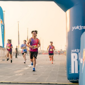 Race photo from YUK TRAVEL RUN