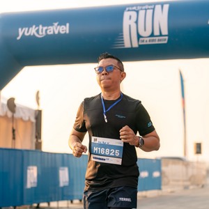 Race photo from YUK TRAVEL RUN