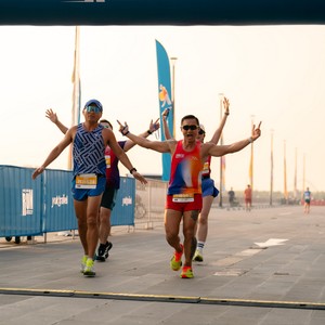 Race photo from YUK TRAVEL RUN