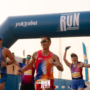 Race photo from YUK TRAVEL RUN
