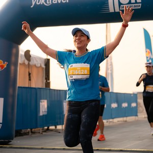 Race photo from YUK TRAVEL RUN
