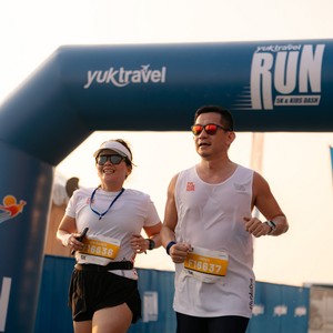 Race photo from YUK TRAVEL RUN
