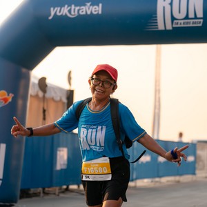 Race photo from YUK TRAVEL RUN
