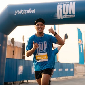 Race photo from YUK TRAVEL RUN
