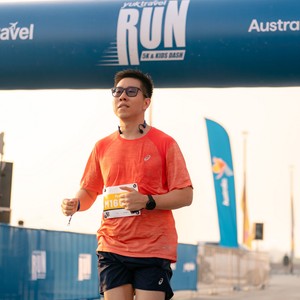Race photo from YUK TRAVEL RUN
