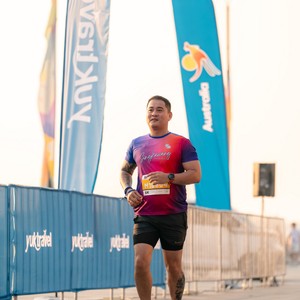 Race photo from YUK TRAVEL RUN