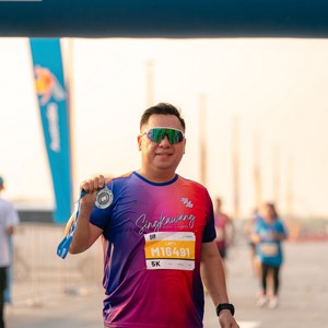 Race photo from YUK TRAVEL RUN