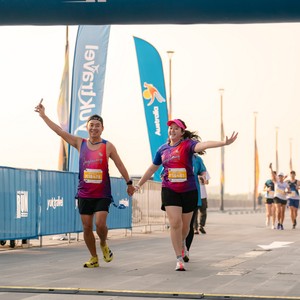 Race photo from YUK TRAVEL RUN