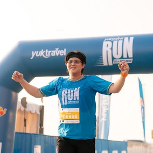 Race photo from YUK TRAVEL RUN