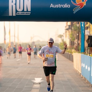 Race photo from YUK TRAVEL RUN