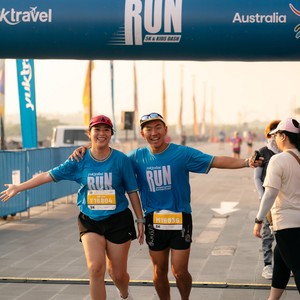 Race photo from YUK TRAVEL RUN