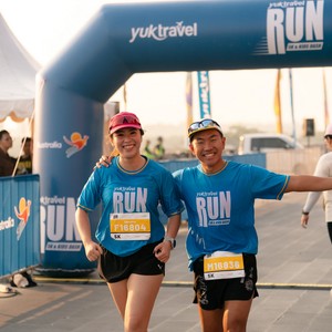 Race photo from YUK TRAVEL RUN