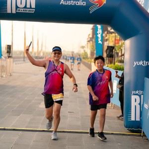 Race photo from YUK TRAVEL RUN