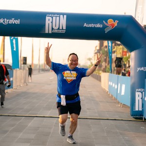 Race photo from YUK TRAVEL RUN