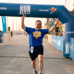 Race photo from YUK TRAVEL RUN