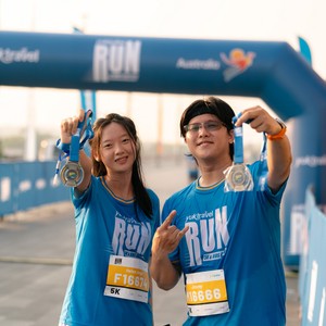 Race photo from YUK TRAVEL RUN