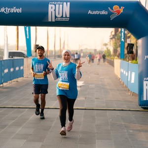 Race photo from YUK TRAVEL RUN