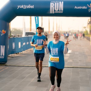 Race photo from YUK TRAVEL RUN