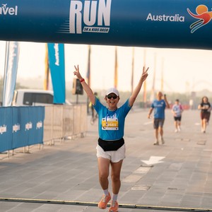 Race photo from YUK TRAVEL RUN