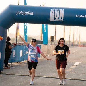 Race photo from YUK TRAVEL RUN