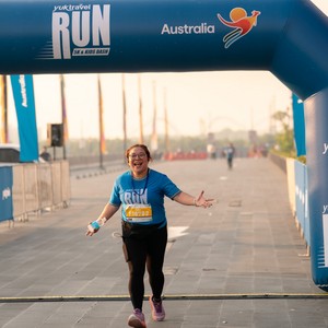 Race photo from YUK TRAVEL RUN