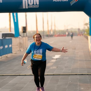 Race photo from YUK TRAVEL RUN