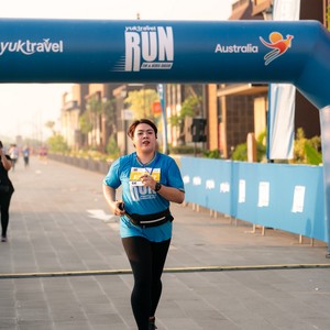 Race photo from YUK TRAVEL RUN