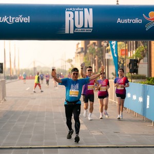 Race photo from YUK TRAVEL RUN