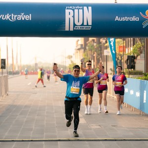 Race photo from YUK TRAVEL RUN