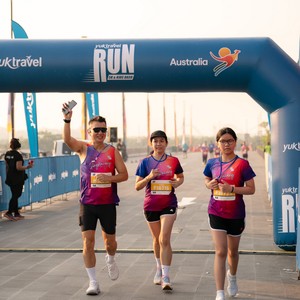 Race photo from YUK TRAVEL RUN