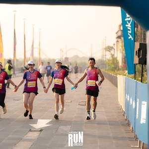 Race photo from YUK TRAVEL RUN
