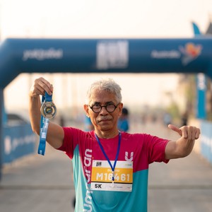 Race photo from YUK TRAVEL RUN