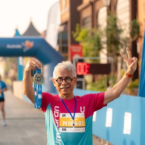 Race photo from YUK TRAVEL RUN