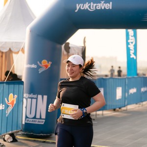 Race photo from YUK TRAVEL RUN