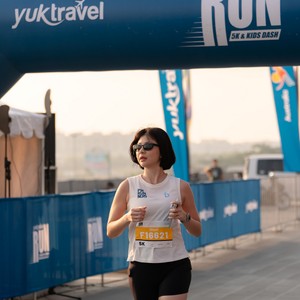 Race photo from YUK TRAVEL RUN