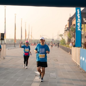 Race photo from YUK TRAVEL RUN