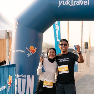 Race photo from YUK TRAVEL RUN