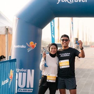 Race photo from YUK TRAVEL RUN
