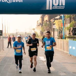 Race photo from YUK TRAVEL RUN