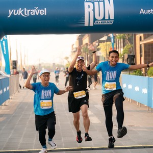 Race photo from YUK TRAVEL RUN