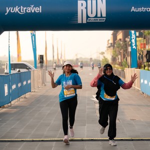 Race photo from YUK TRAVEL RUN