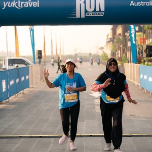 Race photo from YUK TRAVEL RUN