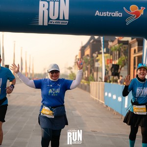 Race photo from YUK TRAVEL RUN