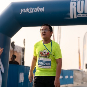 Race photo from YUK TRAVEL RUN