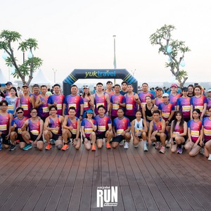Race photo from YUK TRAVEL RUN