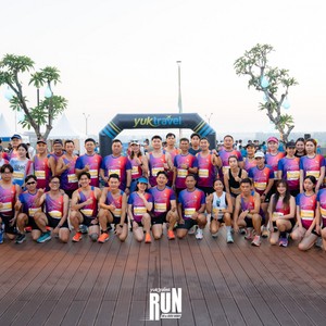 Race photo from YUK TRAVEL RUN