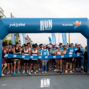Race photo from YUK TRAVEL RUN