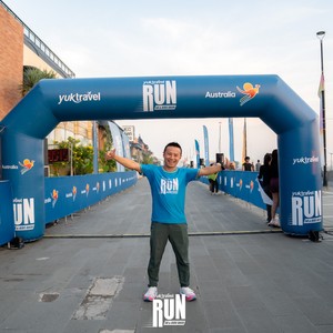 Race photo from YUK TRAVEL RUN