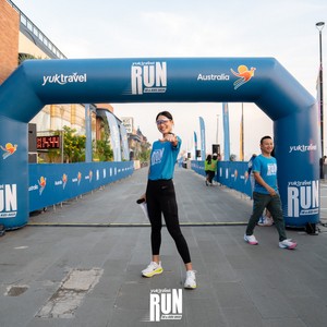 Race photo from YUK TRAVEL RUN